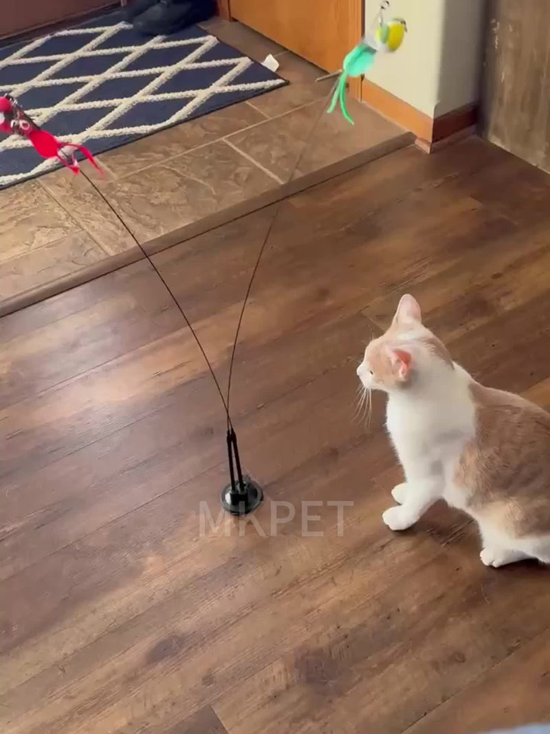 Interactive Cat Toy with Suction Cup – Ultimate Play Fun for Your Cat