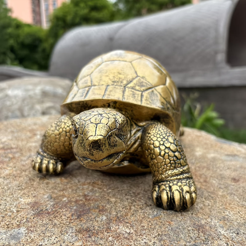 Decorative Turtle Garden Statue Made of Resin for Garden, Terrace or Outdoor Space