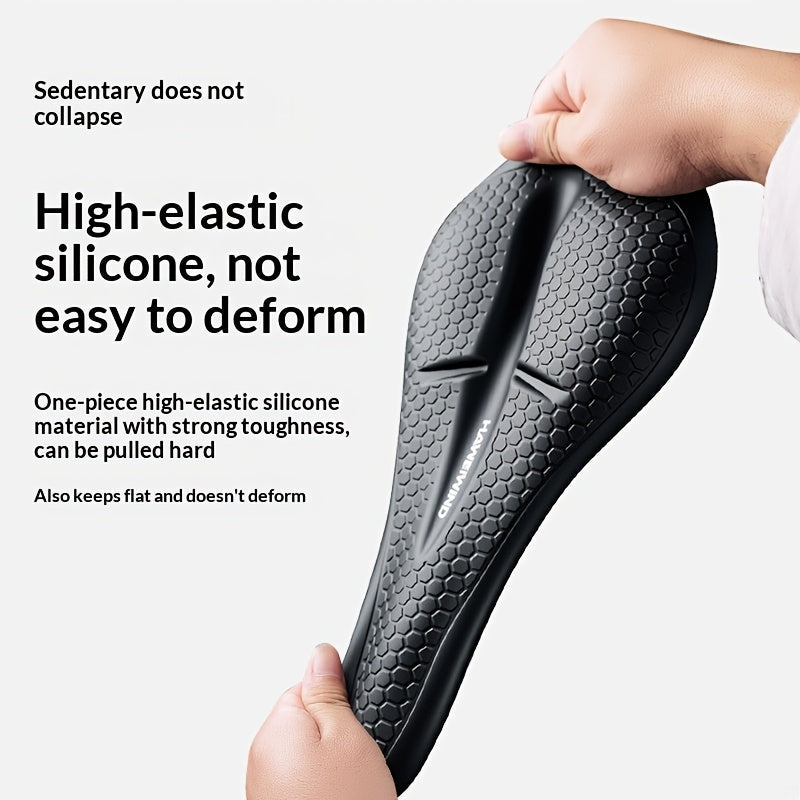 Comfortable Gel Bicycle Seat Cover with Anti-Slip Design for Cycling Trips