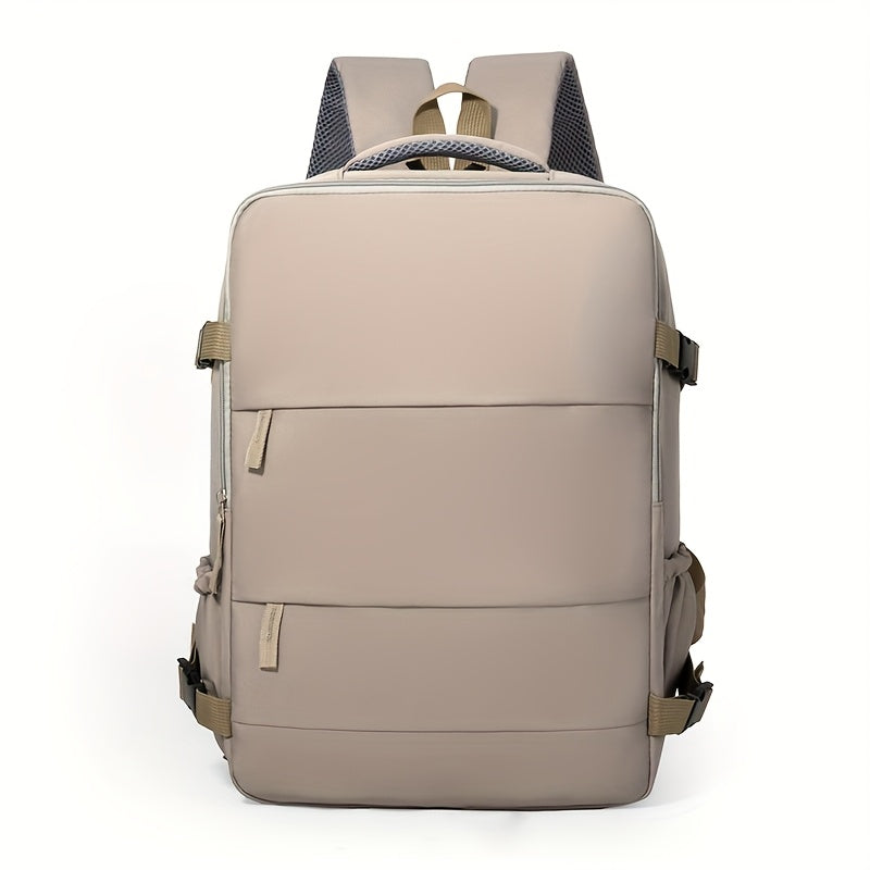 Travel Backpack with 180° Opening and Shoe Compartment
