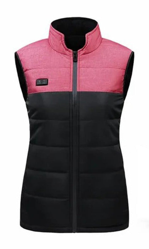 Heated Unisex Jacket with Adjustable Heat and Water-Repellent Material
