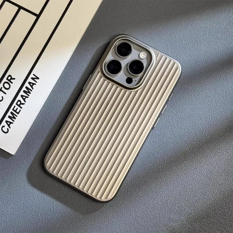 Slim Ribbed Phone Case with Textured Grip