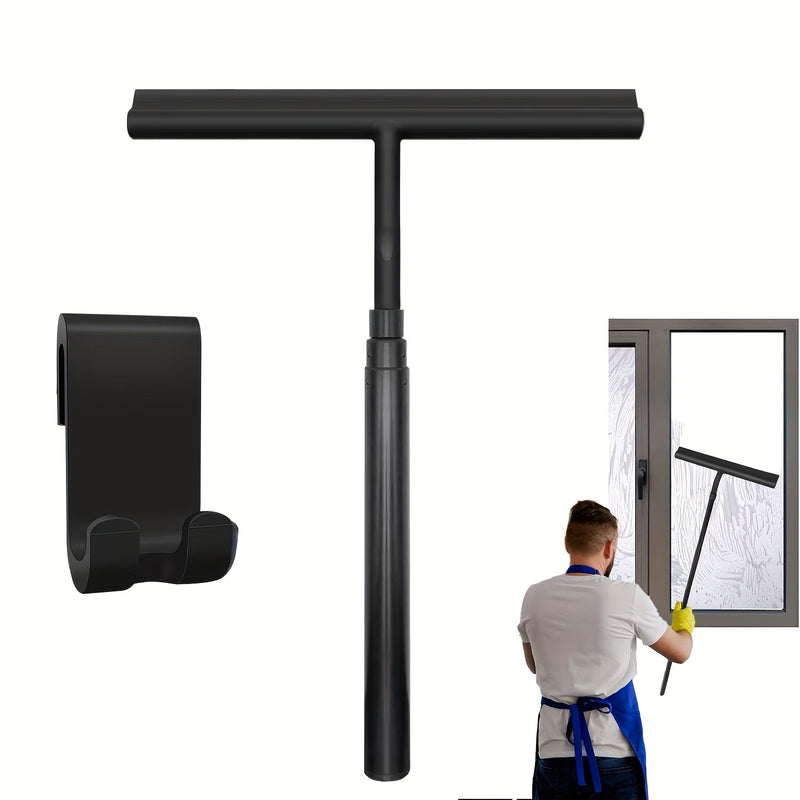 Telescopic Shower Squeegee with Extendable Handle – For Wall and Floor