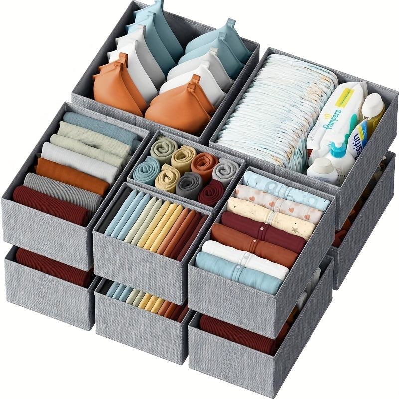 OrganizePro 12-Pack Drawer Organizers – Efficient and Compact