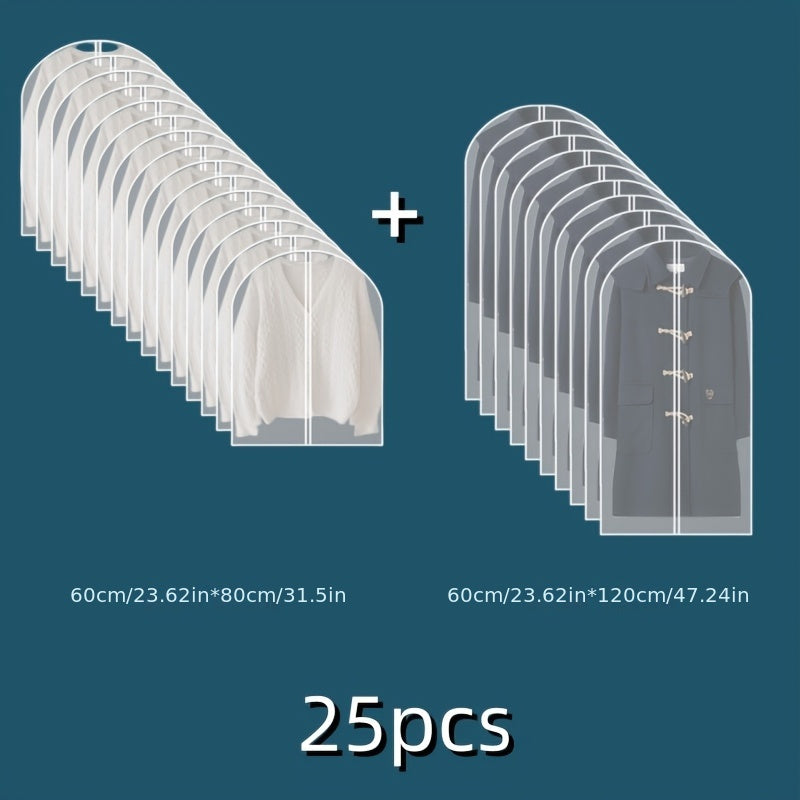 ClearGuard Garment Bags Set – Practical and Protective