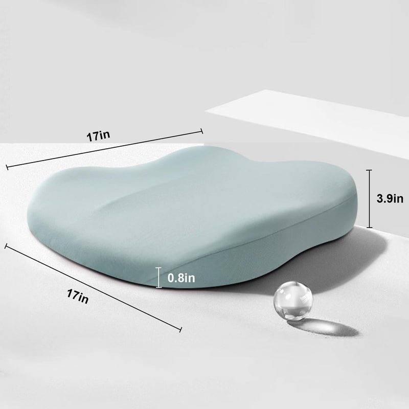 Memory Foam Car Booster Cushion for Support and Improved Visibility
