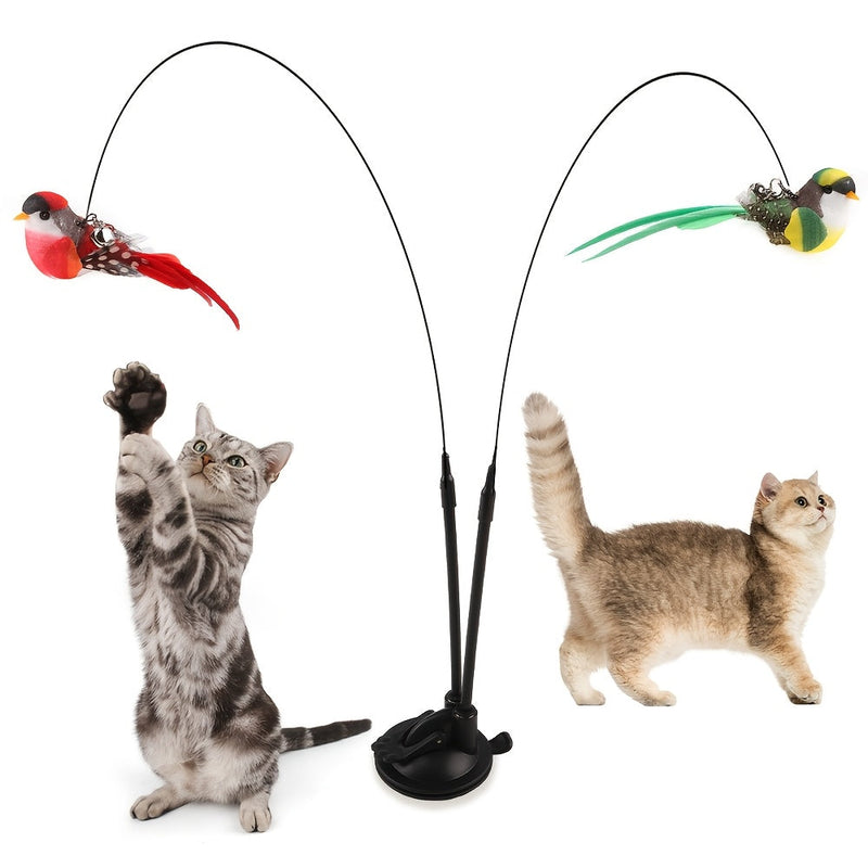 Interactive Cat Toy with Suction Cup – Ultimate Play Fun for Your Cat