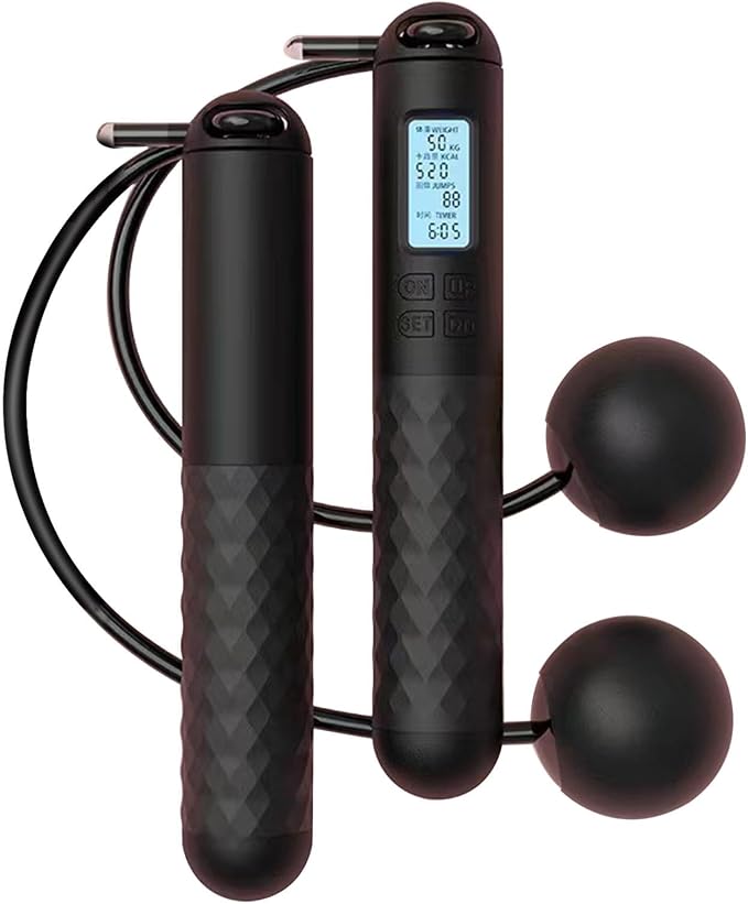 Digital Cordless Jump Rope with LCD Counter