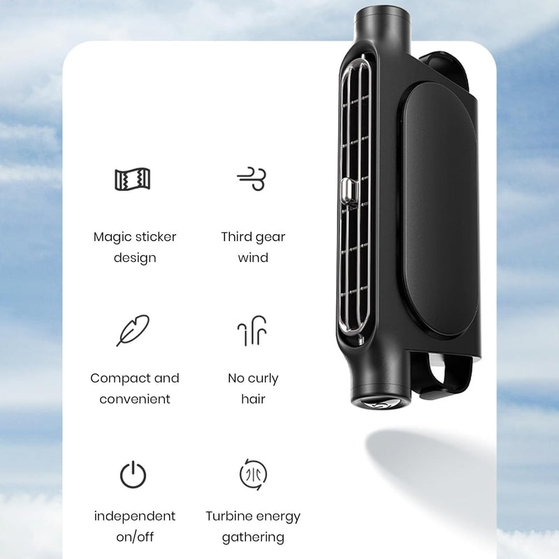 Averic Dual USB Car Cooling Fans with 3-Speed Control