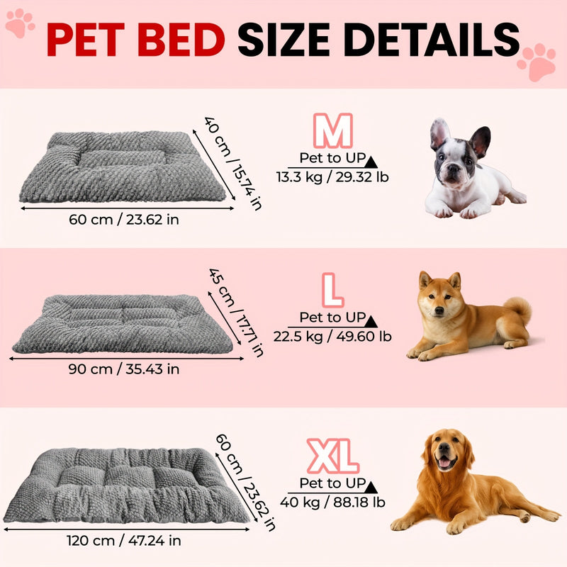 Comfortable Dog Cushion for Dogs with Soft Filling and Padded Sleeping Surface