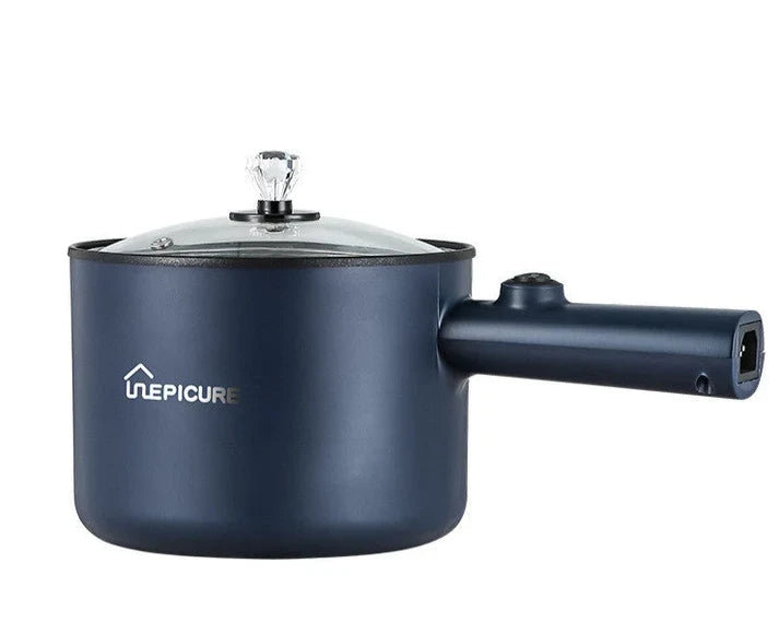 1.8L Multifunctional Electric Cooking Pot with Non-Stick Interior