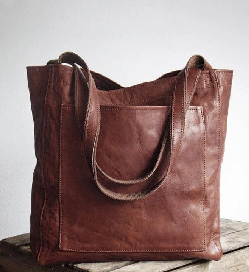 Classic Spacious Shoulder Tote Bag