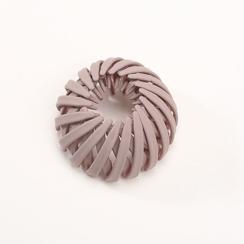 Flexible Hair Styling Tool with Spiral Grip Design
