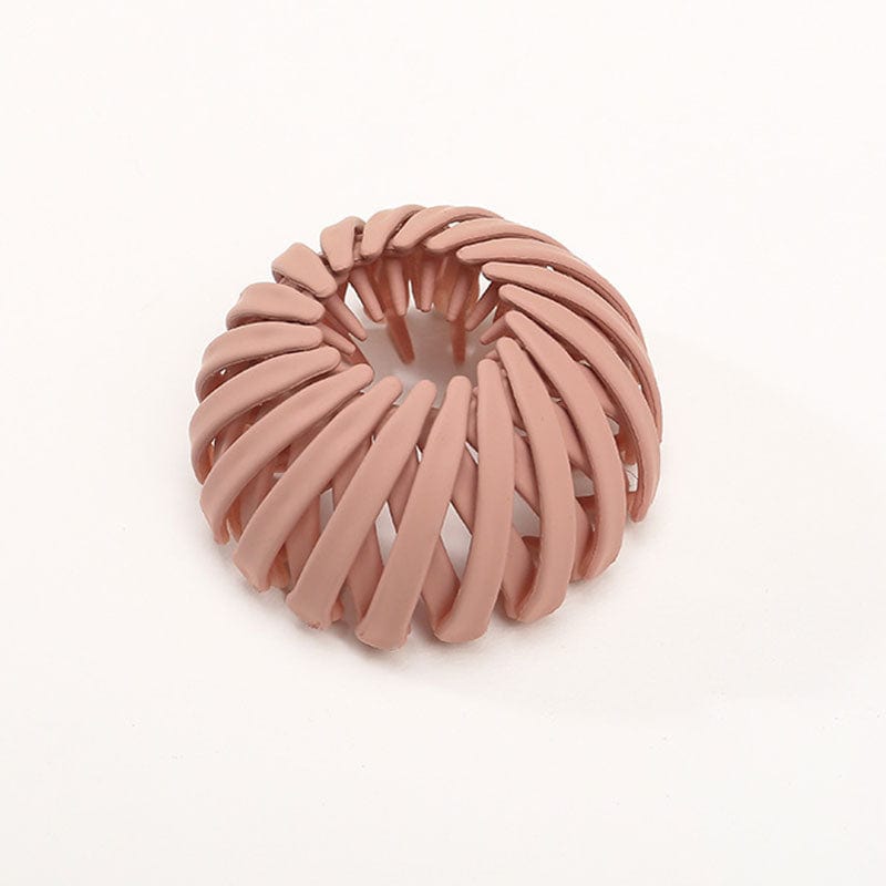 Flexible Hair Styling Tool with Spiral Grip Design