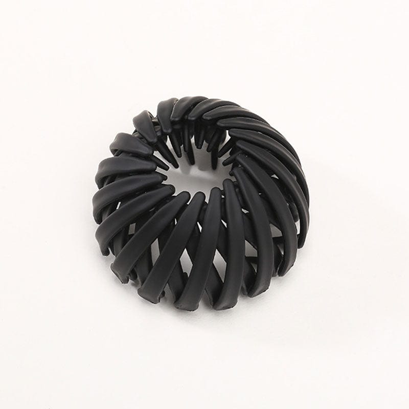 Flexible Hair Styling Tool with Spiral Grip Design