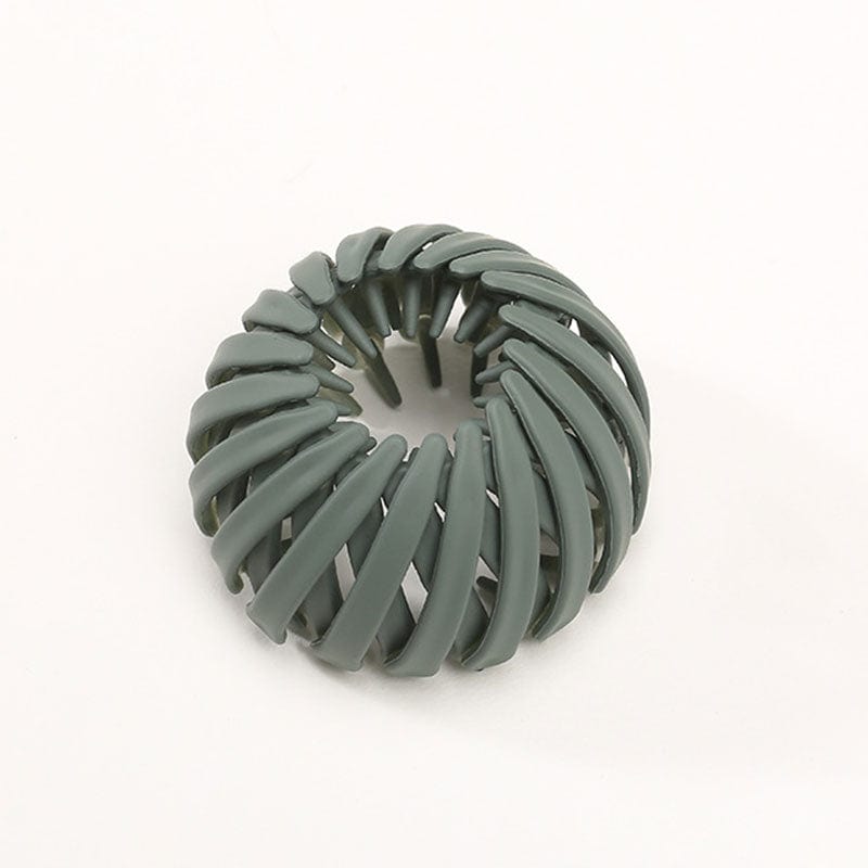 Flexible Hair Styling Tool with Spiral Grip Design