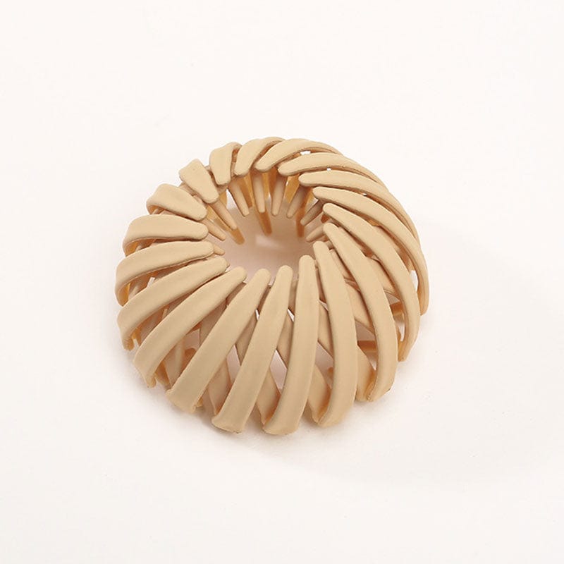 Flexible Hair Styling Tool with Spiral Grip Design