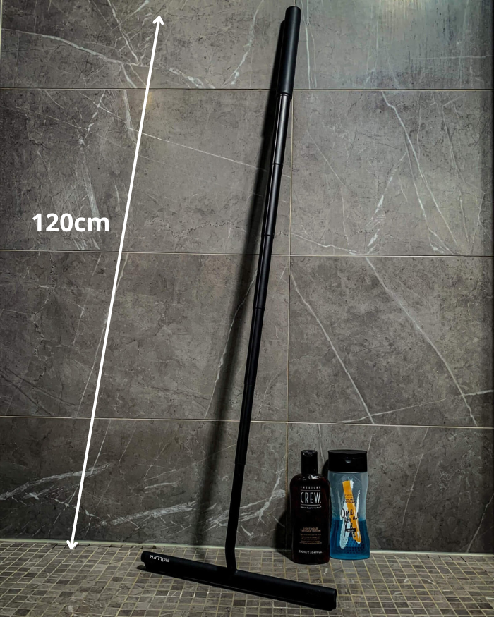 Telescopic Shower Squeegee with Extendable Handle – For Wall and Floor