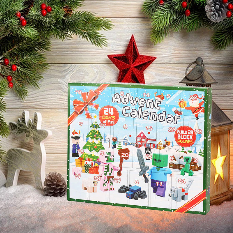JingleBuild Christmas Building Block Advent Calendar