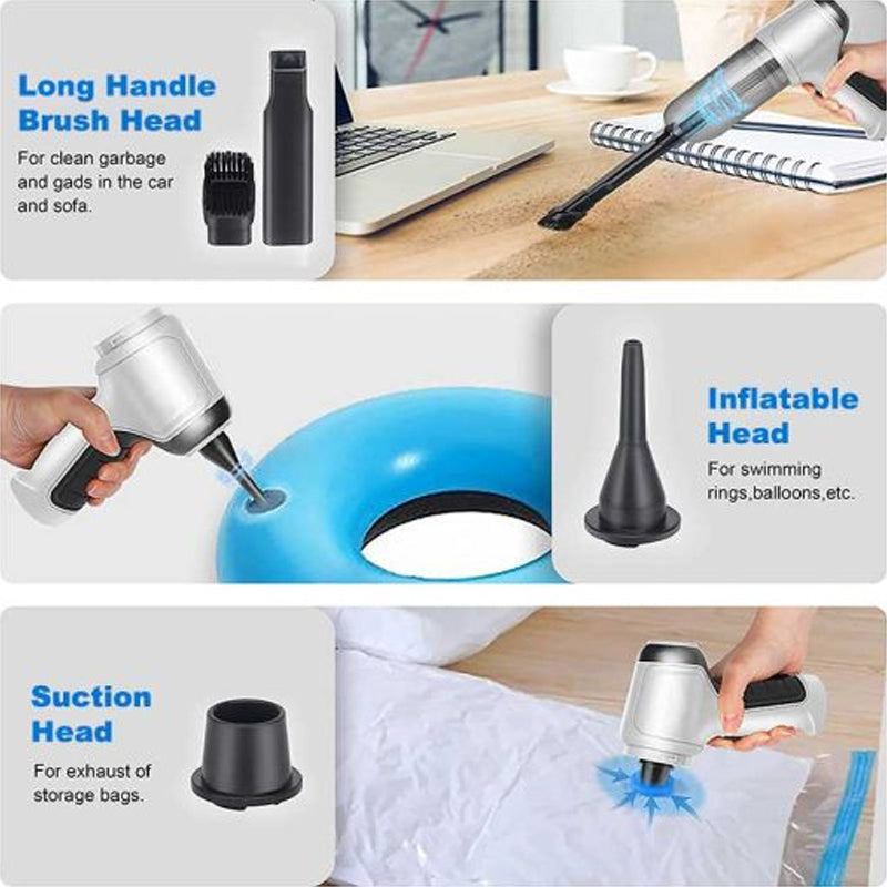 4-in-1 Cordless Handheld Vacuum and Air Blower