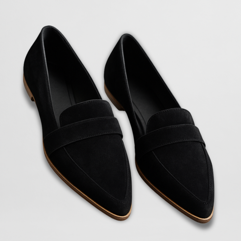 Stylish Ladies' Loafers with Leopard Print and Comfortable Sole