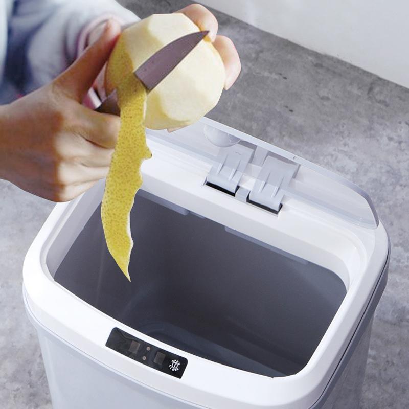 15L Automatic Sensor Bin with Touch-Free Lid