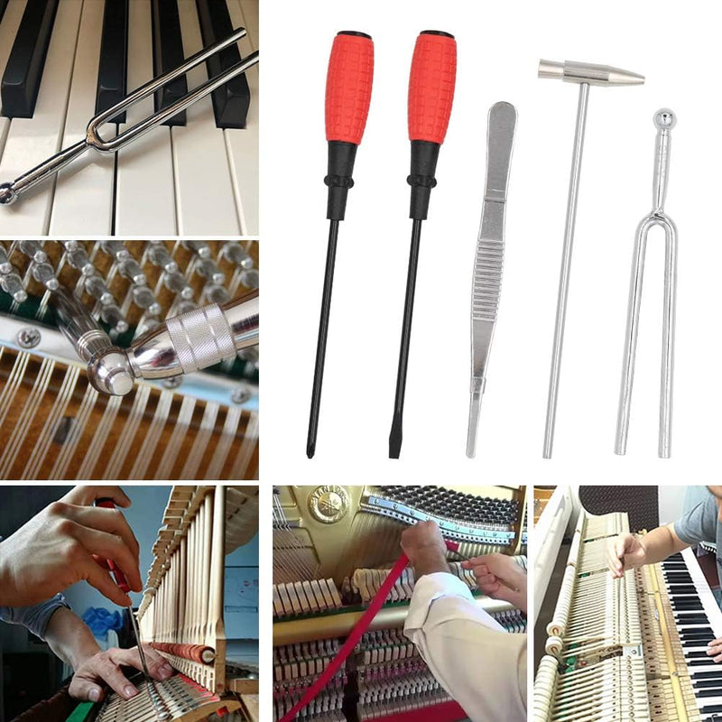 16-Piece Professional Piano Tuning Tool Set