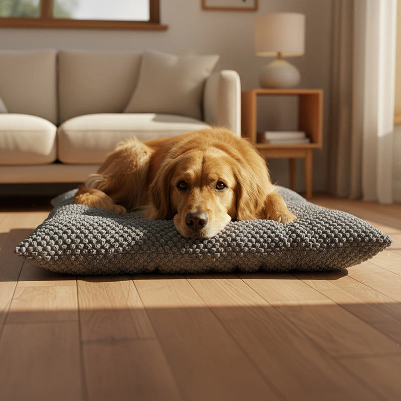 Comfortable Dog Cushion for Dogs with Soft Filling and Padded Sleeping Surface