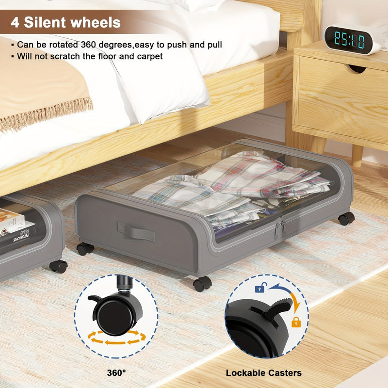 RollStore Underbed Storage Boxes – Spacious, Mobile and Organised