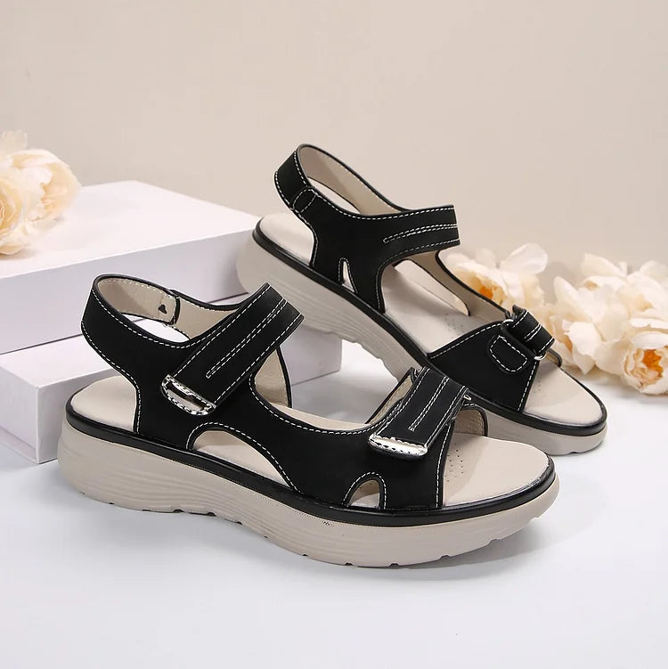 Ladies' Orthopaedic Sandals with Adjustable Straps and Comfortable Sole