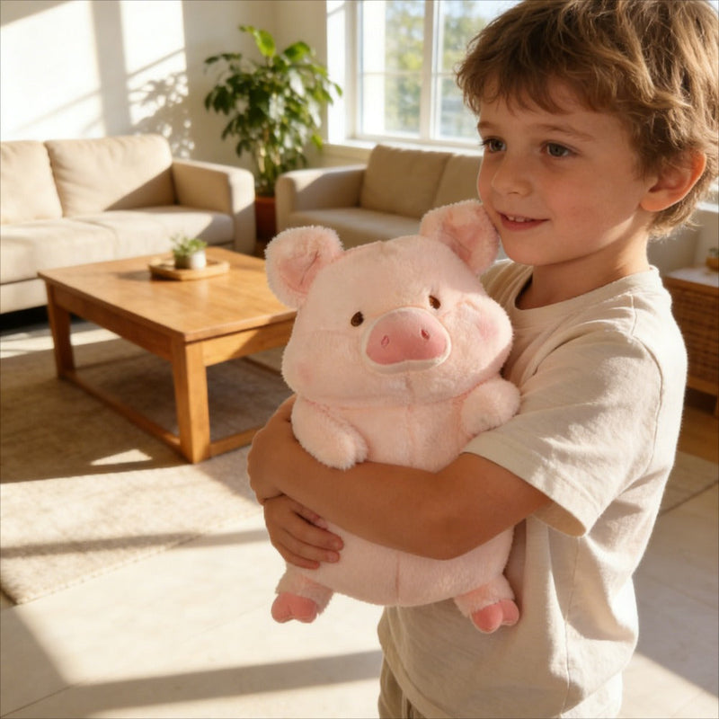 Soft Plush Piglet Cuddle Toy for Babies, Children, and Cuddle Moments