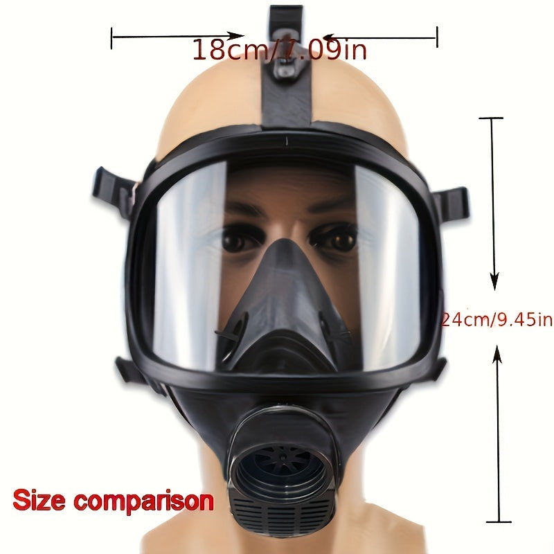Tactical Full Face Gas Mask - Ultimate Protection Against Chemical Hazards