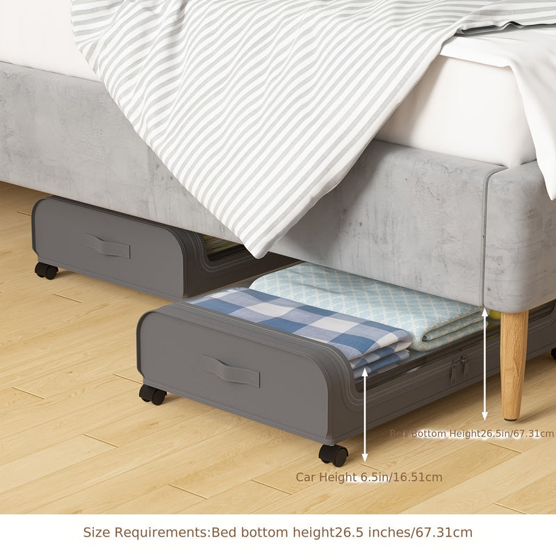 RollStore Underbed Storage Boxes – Spacious, Mobile and Organised