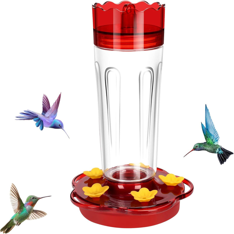 15 oz Leak-Proof Hummingbird Feeder with Ant Moat