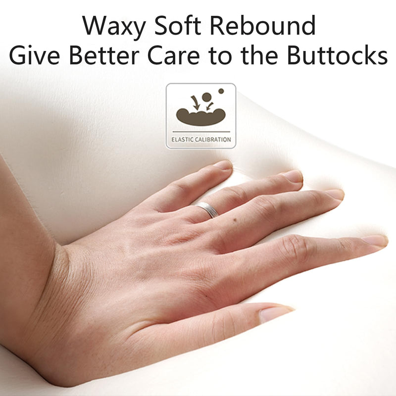 Memory Foam Car Booster Cushion for Support and Improved Visibility