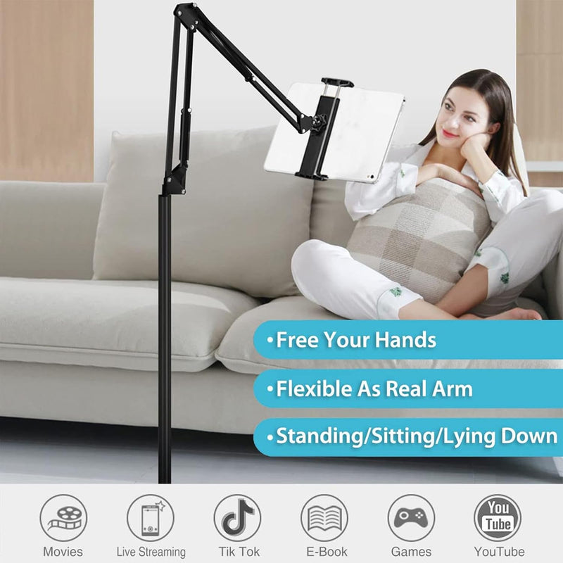 Orvyn Adjustable Floor Stand for Phones & Tablets