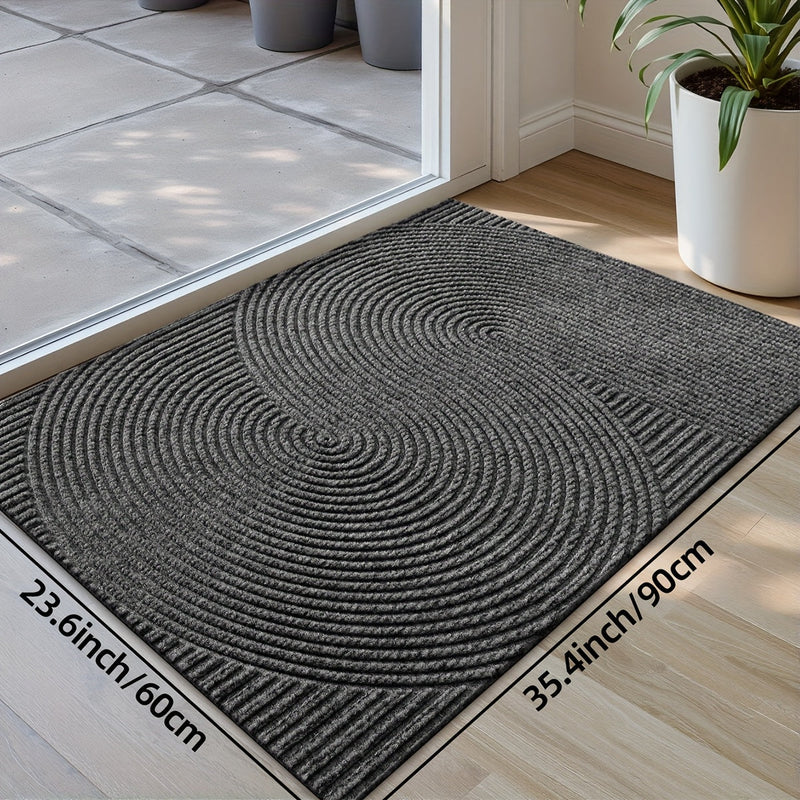 Dajiang Geometric Door Mat – Durable and Elegant