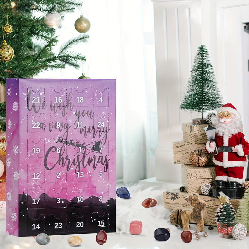 24-Day Rock & Mineral Collection Advent Calendar for Kids