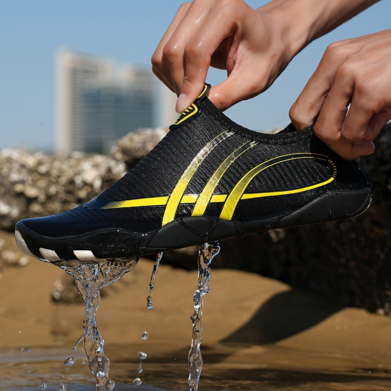 Unisex Quick-Drying Water Shoes with Non-Slip Sole for Beach and Water Sports