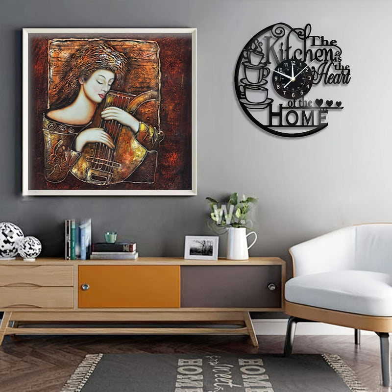 Cozy Kitchen Wall Clock – For a Warm Atmosphere