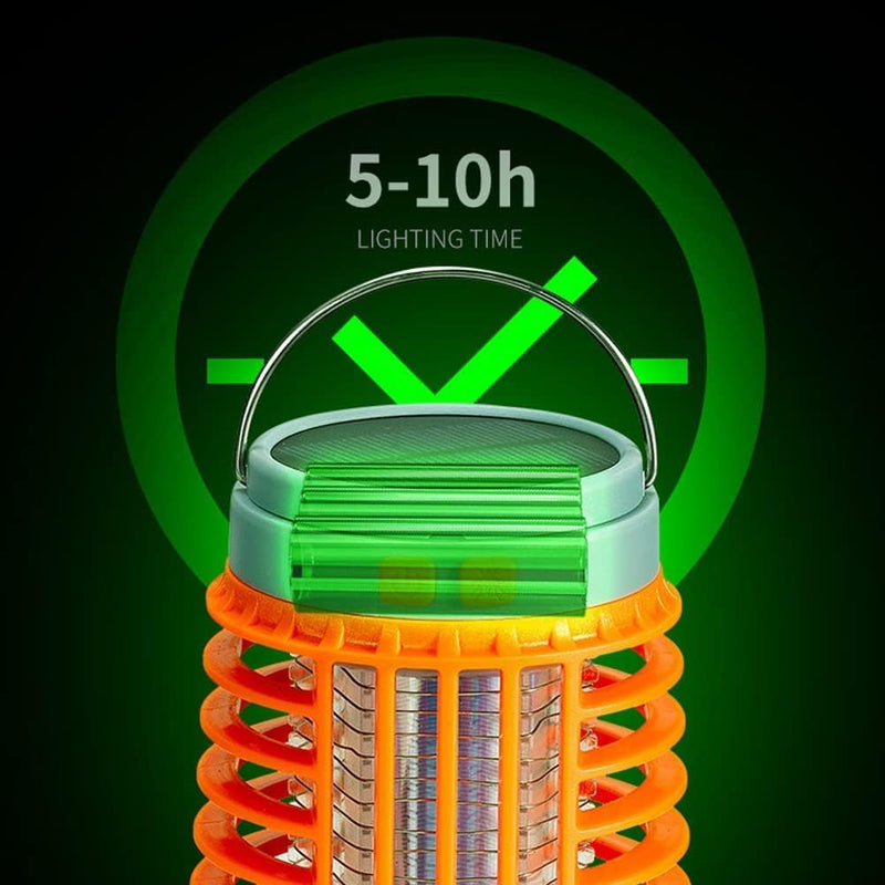 Solar Rechargeable UV Mosquito Killer Lamp with LED Light