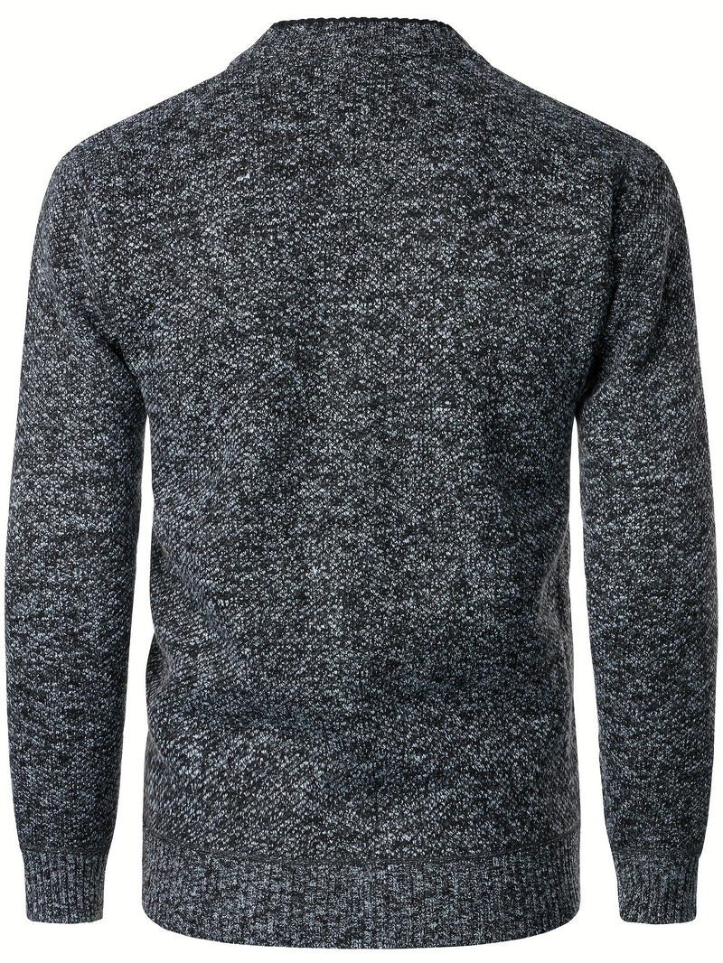 Men's Knitted Cardigan with Buttons – Warm and Comfortable for Autumn and Winter