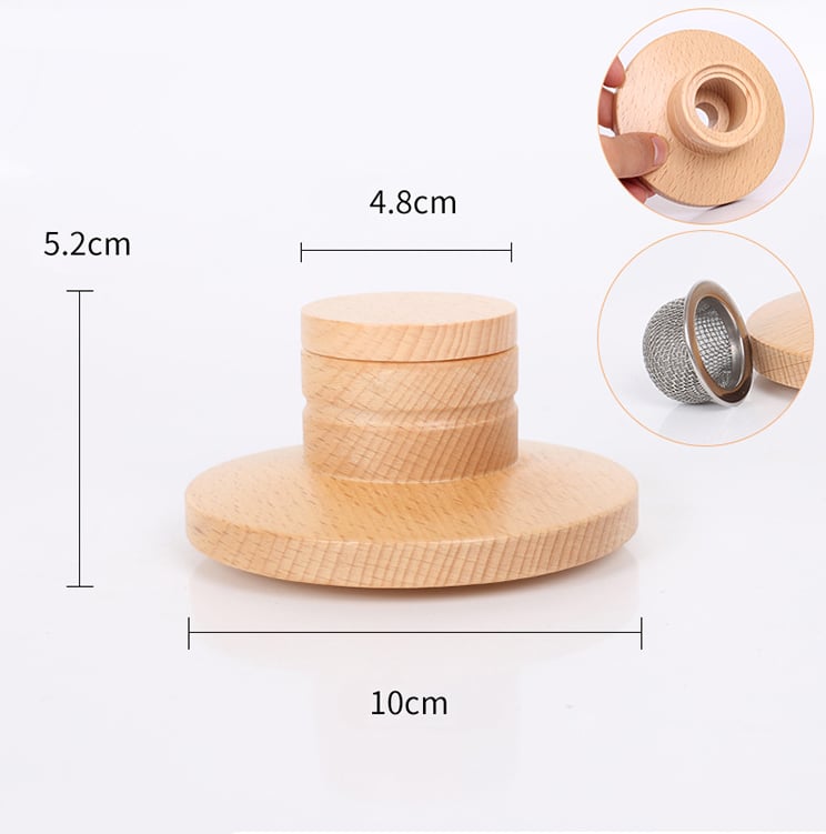Wooden Cocktail Smoker Kit for Whisky, Drinks and Food Infusion