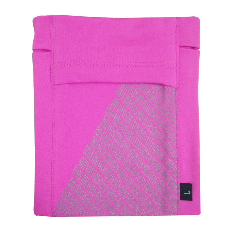 Stretch Phone Armband with Dual Pockets for Running