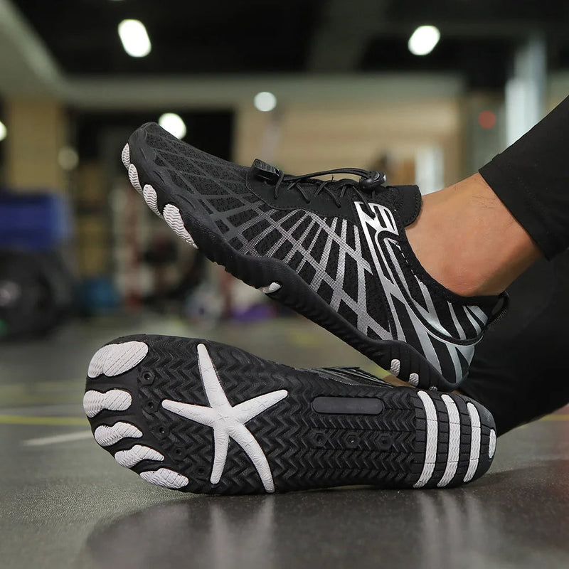 Unisex Water Shoes with Anti-Slip Sole and Quick-Drying Mesh