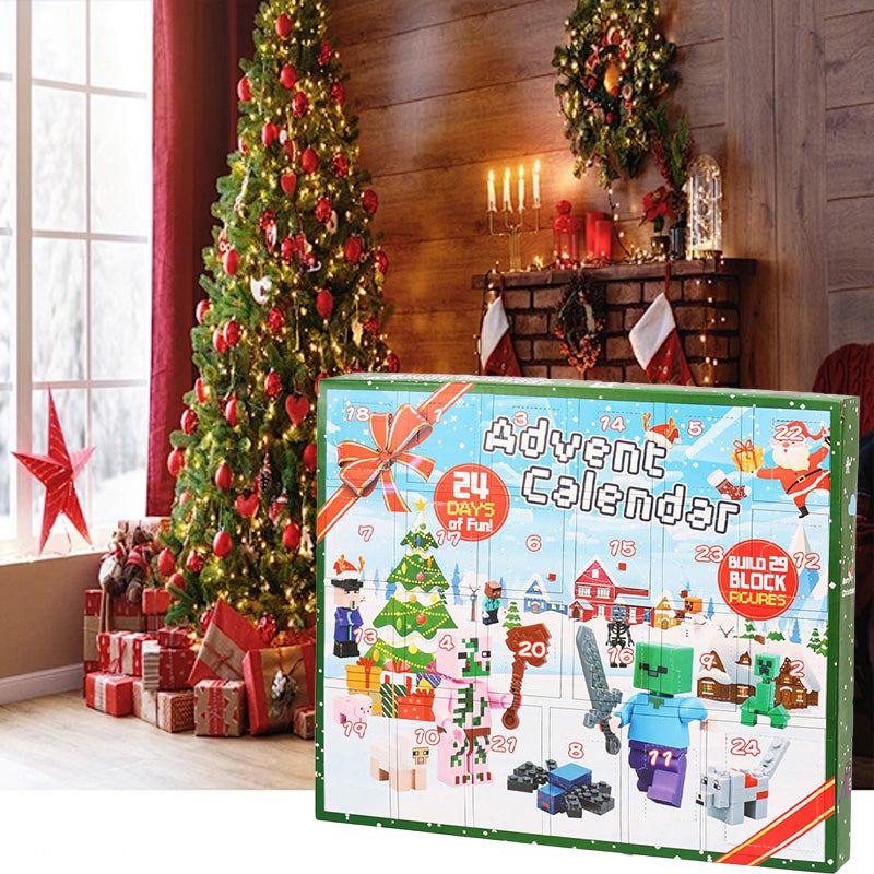 JingleBuild Christmas Building Block Advent Calendar