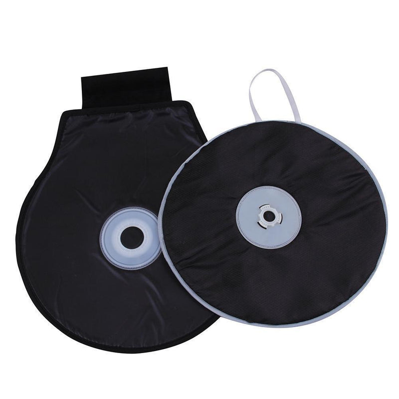Swivel Seat Cushion with Memory Foam and Non-Slip Base