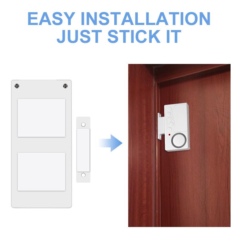Wireless Door & Window Security Alarm with Magnetic Sensor