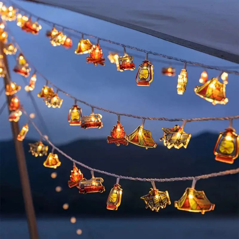 Camping Ambient Lighting with LED Tent and Camper Designs