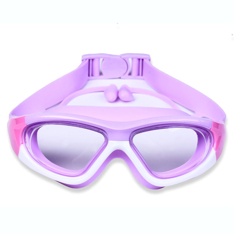 Kids Swim Goggles with Large Frame – Comfortable & Anti-Fog for Swimming Fun